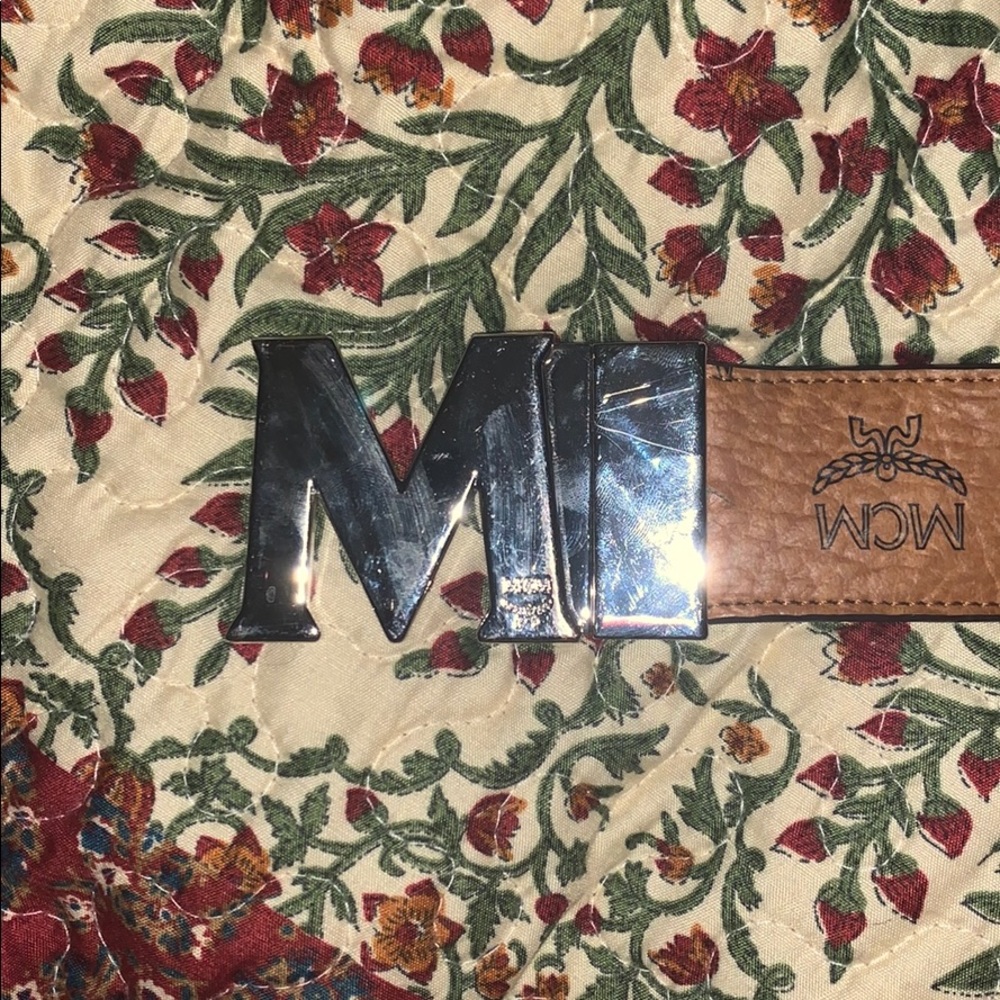 Authentic Reversible MCM Belt